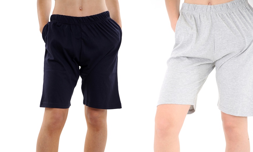 Image 9: Men's Lounge Shorts Two-Pack