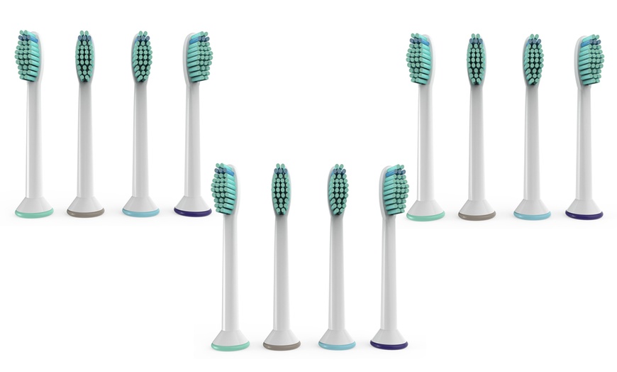 Image 3: Philips-Compatible Electric Toothbrush Heads