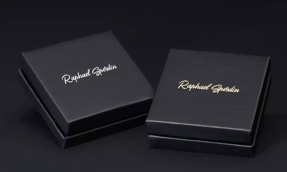 Boucles d'oreilles en argent avec des perles de cristal autrichien