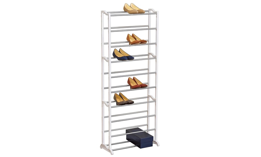 Image 2: 10-Tier Shoe Rack