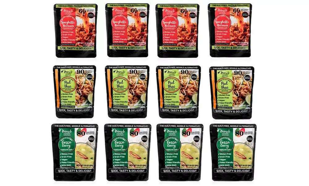 Ready-to-Eat Noodle Meals from Miracle Noodle (Up to 36% Off). Four Options Available. - Primary Image
