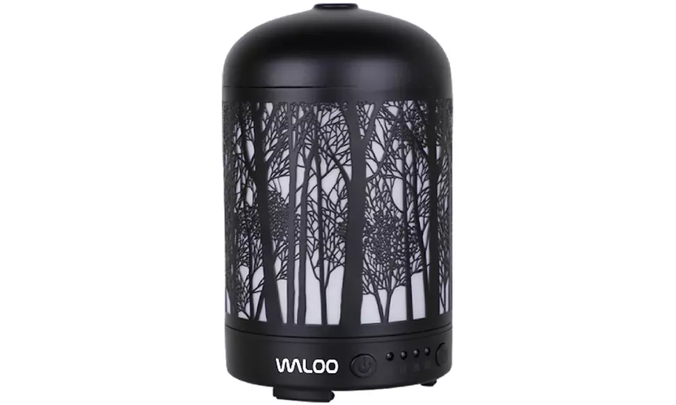 Sleek Aromatherapy Diffuser with 6 Optional Essential Oils - Primary Image