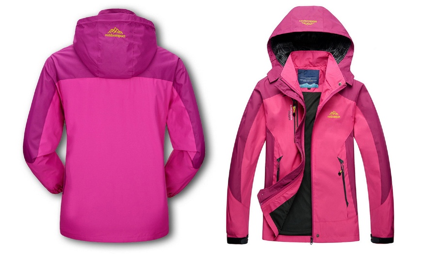 Image 6: Women's Hiking Raincoat