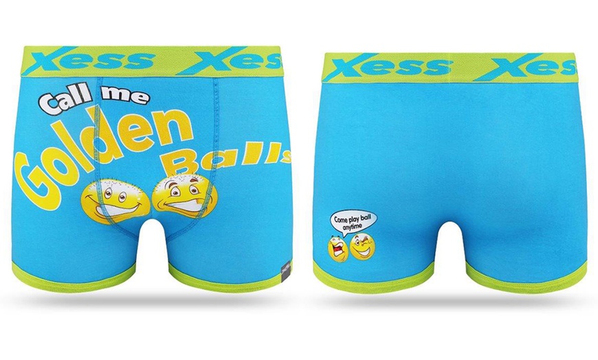 Image 8: Men's Novelty Boxers 3-Pack