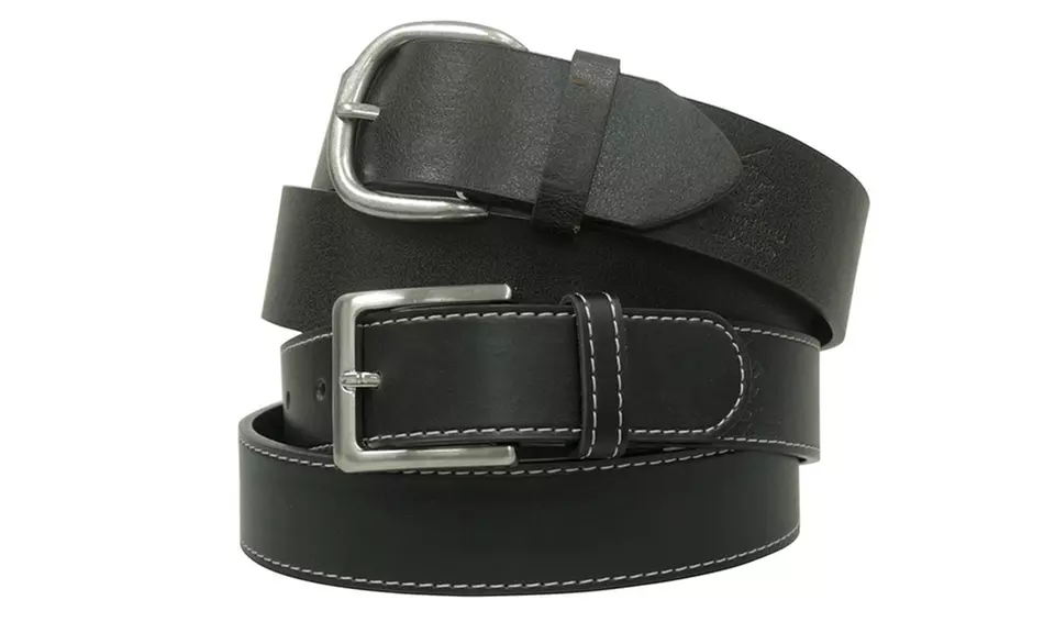 Men's Beverly Hills Polo Club Casual Belt Set - Primary Image
