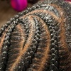 Image 1: Small, Medium or Large Knotless or Kids Braids or 2-4 or 6-8 Feed Ins
