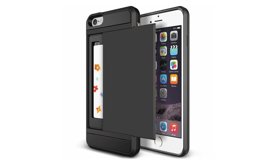 Image 3: Card Armour Case for iPhone