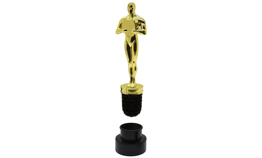 Image 2: Award-Shaped Toilet Brush 
