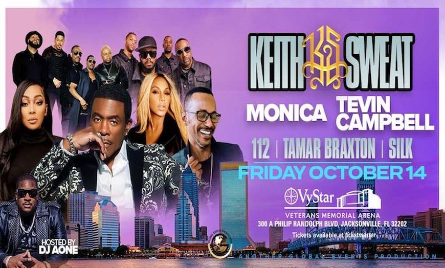 R&B Music Experience - R&B Music Experience W/ Keith Sweat, Monica ...