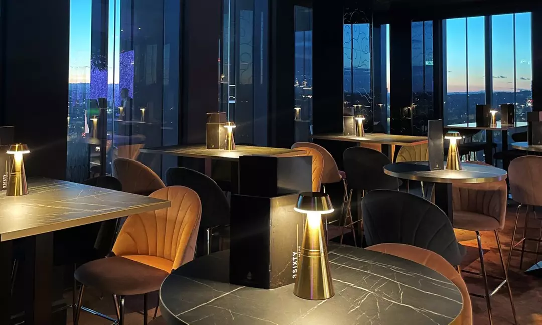 2-Course Dining & Cocktails for 2–4 People with Live Music at 3Sixty