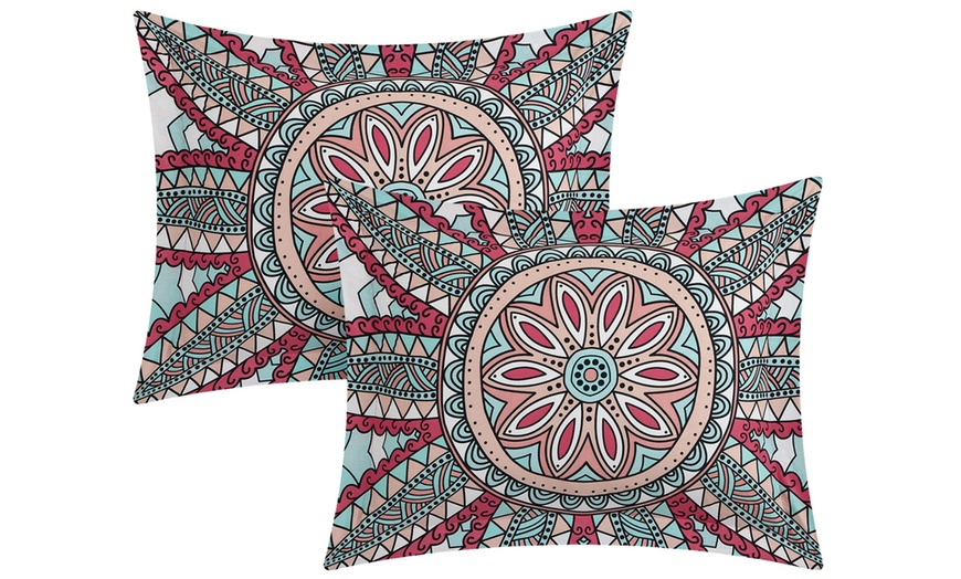 100% Cotton Boho Print Quilt Sets (4-Piece) | Groupon