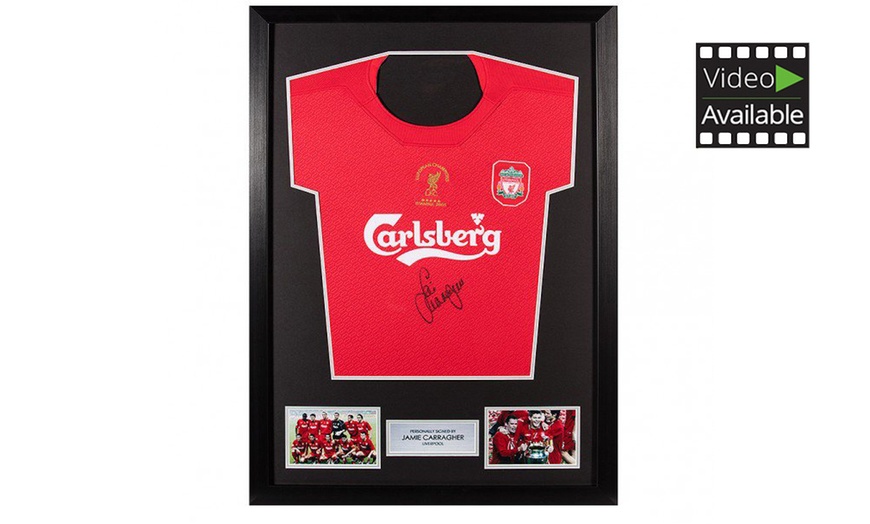 Image 1: Jamie Carragher Signed Shirt