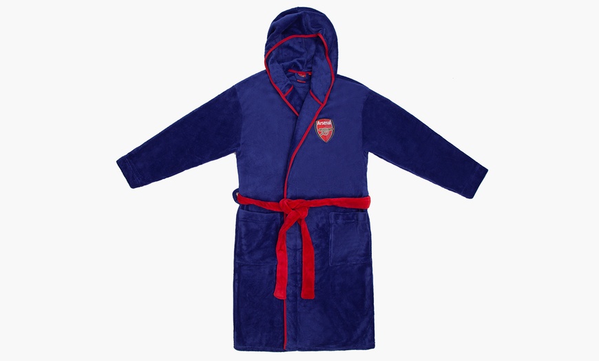 Image 2: Unisex Football Dressing Gown