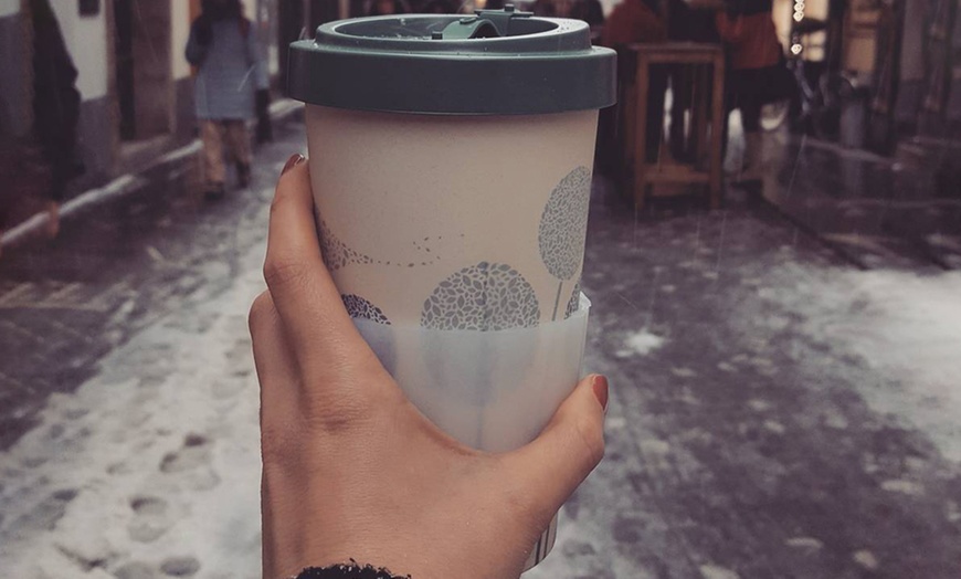 Image 13: Reusable Bamboo Cup