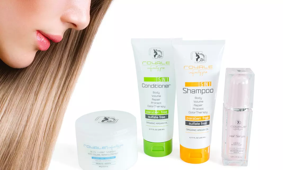 Royale Infinity Pro Argan Oil Haircare Set (4-Piece) - Primary Image