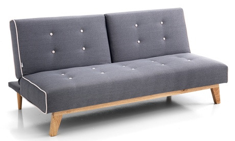 Divano letto Tweet con pratico meccanismo ''Clic Clac'' per l'apertura del letto 