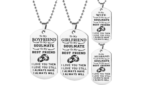 boyfriend and girlfriend dog tags