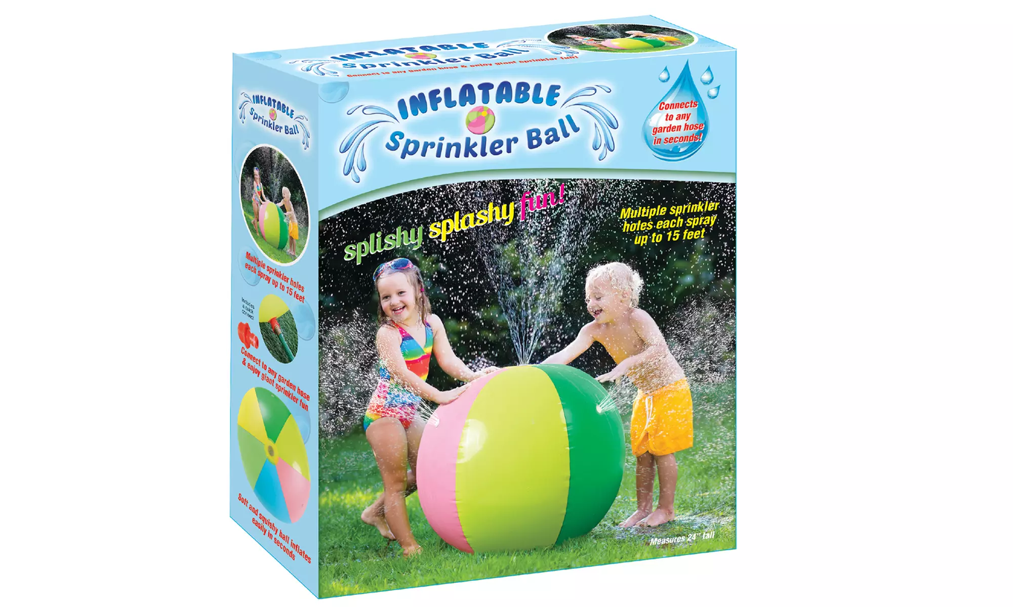 Inflatable Sprinkler Beach Ball - Second Medium
