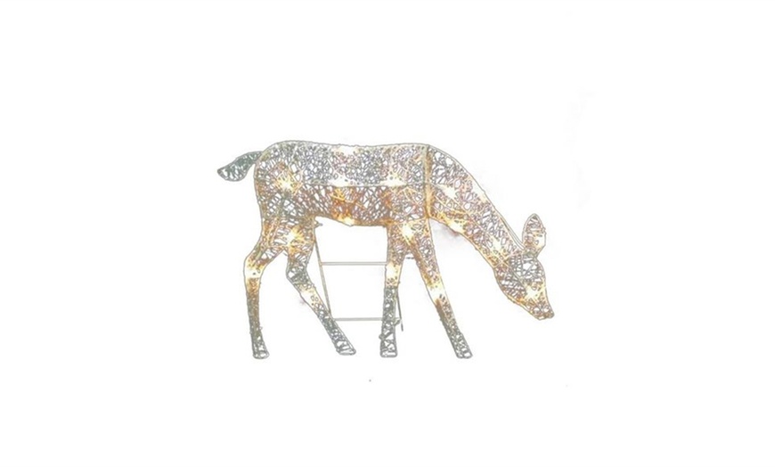 Image 5: One or Three LED Reindeer Christmas Decorations