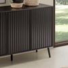 Image 12: Aparador Lluvia de 3 puertas con diseño acanalado de VS Venta-stock