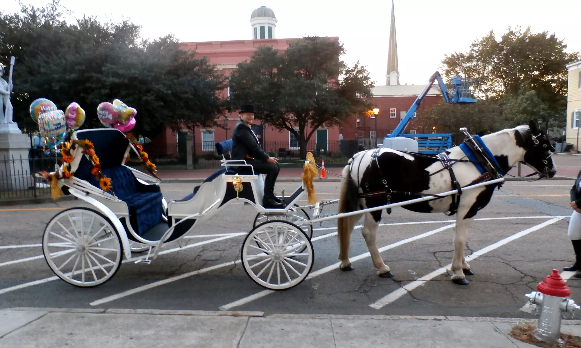 $350 for a One-Hour Horse-Drawn Carriage Ride from Smithfield Horse and Carriage ($650 Value) - Primary Image