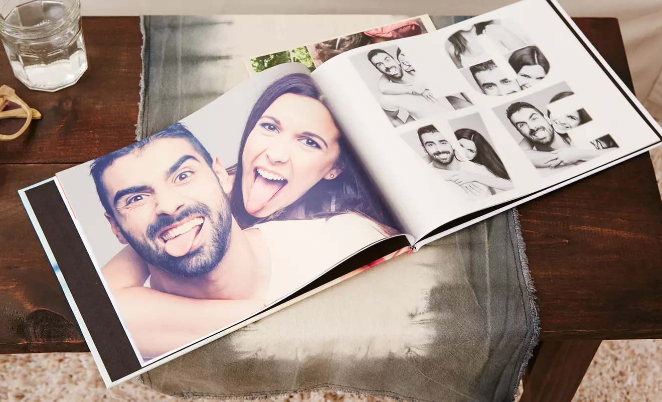 Personalized Photo Book, Canvas, Blanket, or All Three from Collage.com (Up to 82% Off)  - Primary Image