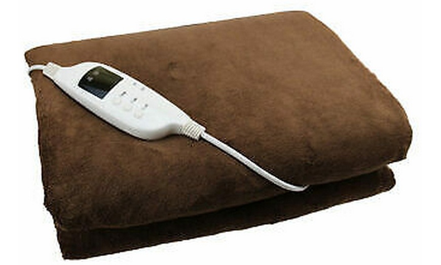 Image 5: Electric Heated Cosy Blanket