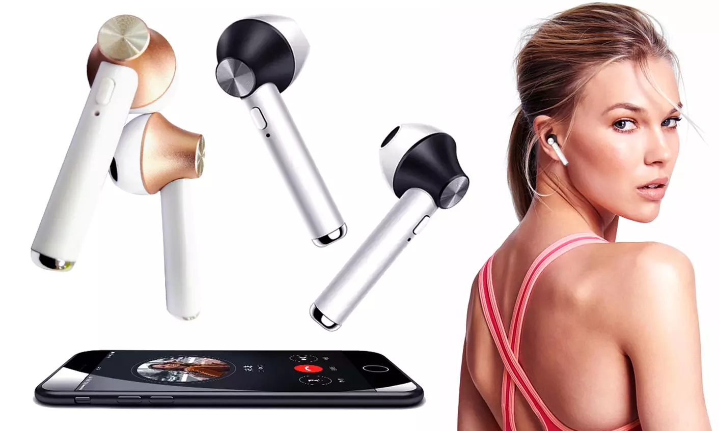 Écouteurs bluetooth - Primary Image