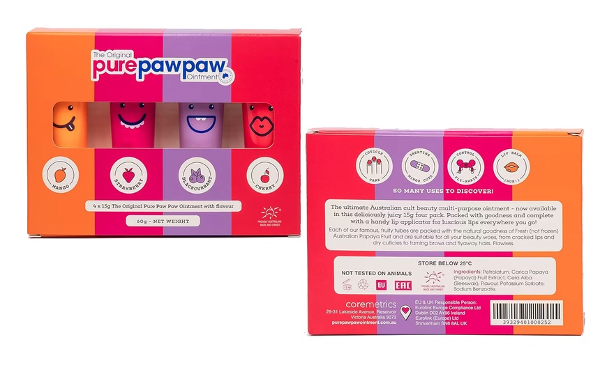 Image 2: Pack of Four Pure Paw Paw Ointment 