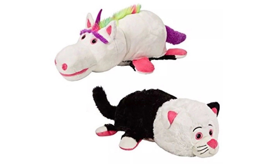 Image 2: Flip Pets Jumbo Cuddle Plush