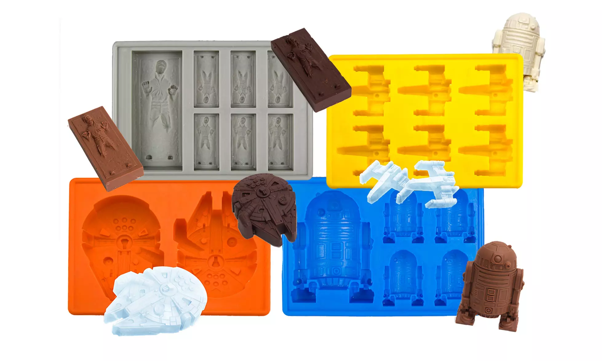 Star Wars Trays for Ice Cubes, Jello, or Chocolate - Primary Image