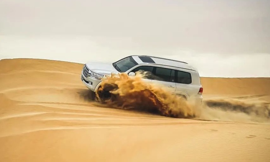 Image 7: Abu Dhabi Desert Safari w/ Central/Home or Hotel Pickup, Dinner & More