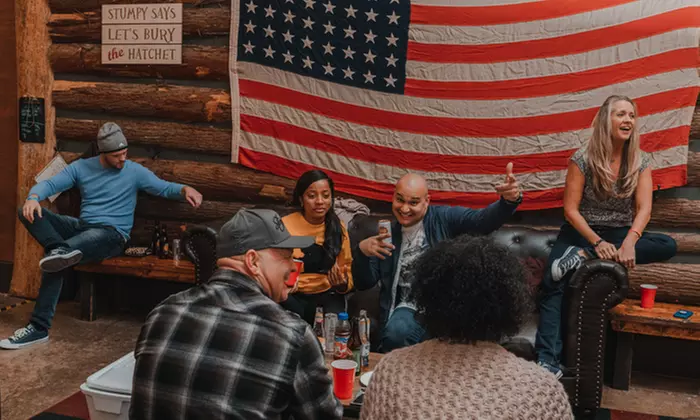 Axe-Throwing Session for Up to Eight Adults at Stumpy's Hatchet House (Up to 21% Off). Five Options Available. - Second Medium