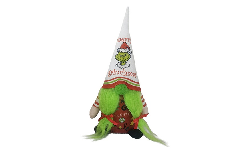 Image 5: One or Two Christmas Grinch Gonk Decorations