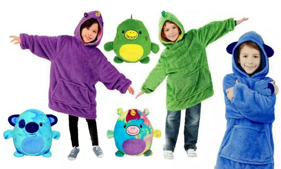 Sudaderas de peluche para niños con capucha - Primary Image