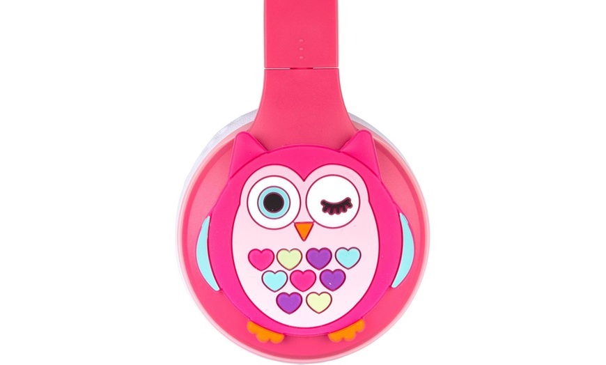 Image 4: Kids' Bluetooth On-Ear Headphones