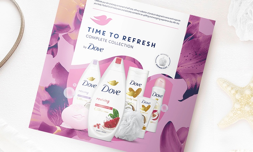 Image 9: Dove Time to Refresh Complete Collection Six Piece Gift Set