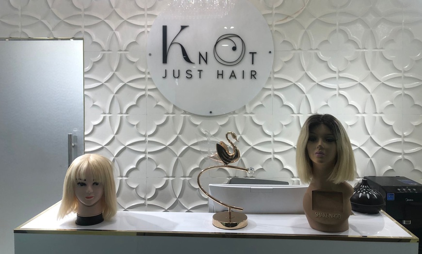 Image 2: Manicure & Pedicure or Acrylic Nail Extensions at Knot Just Hair