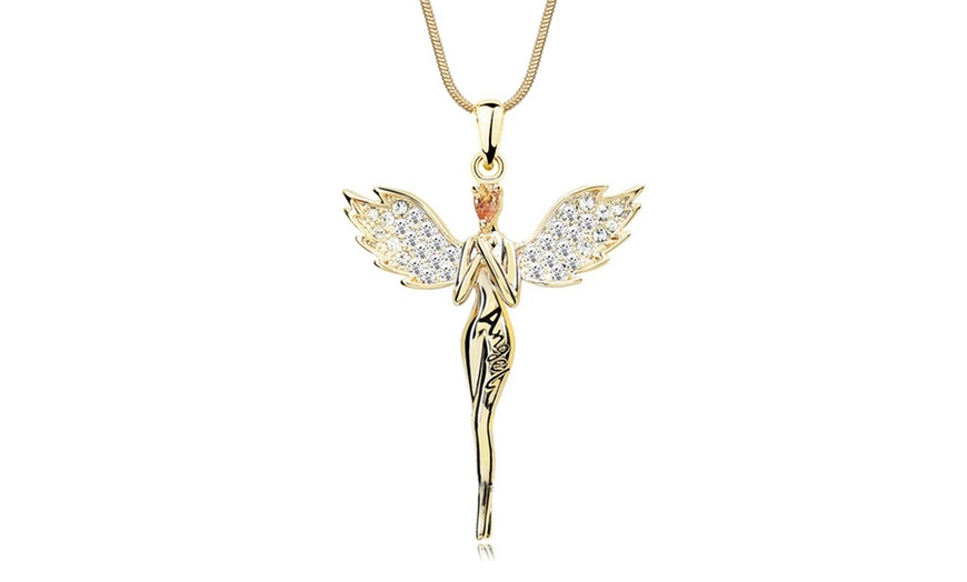 Image 5: Collier avec pendentif ange gardien