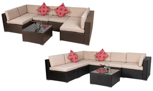  Rattan-Effect Garden Set 