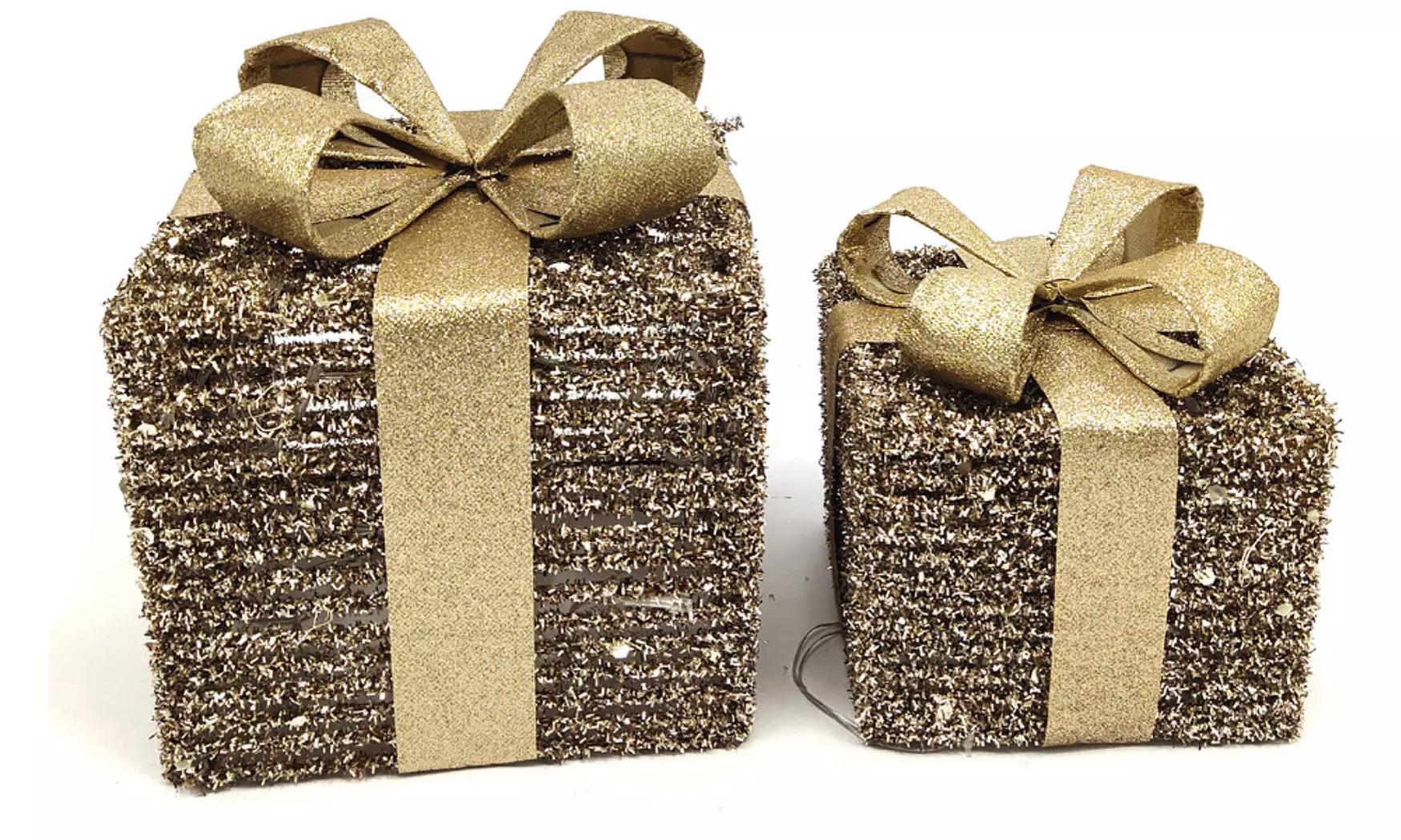 Decorazioni Natalizie luminose da mettere sotto l'albero, Natale, led