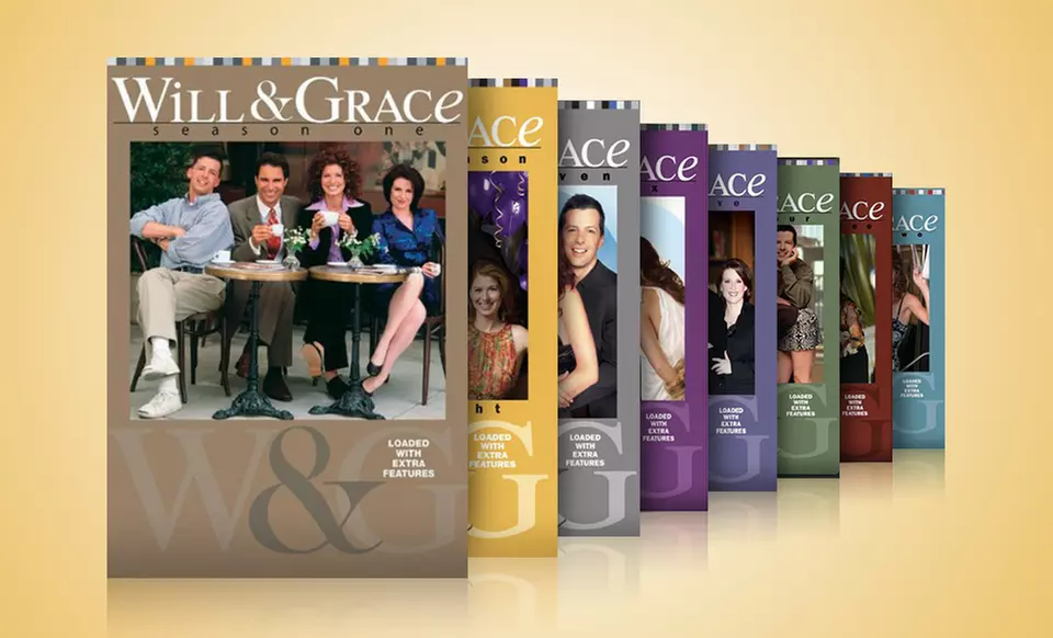Will & Grace Complete Series (Seasons 1–8) on DVD. Free Returns. - Primary Image