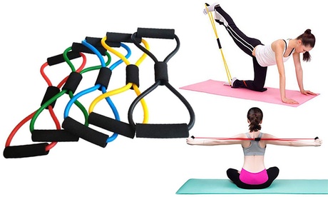 2 estensori elastici multifunzionali disponibili in 2 resistenze