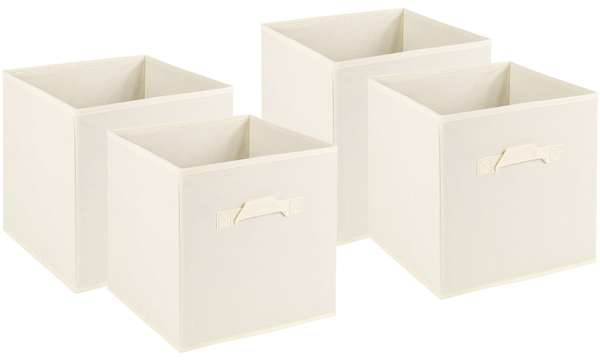 Image 21: Four-Pack of Storage Folding Boxes