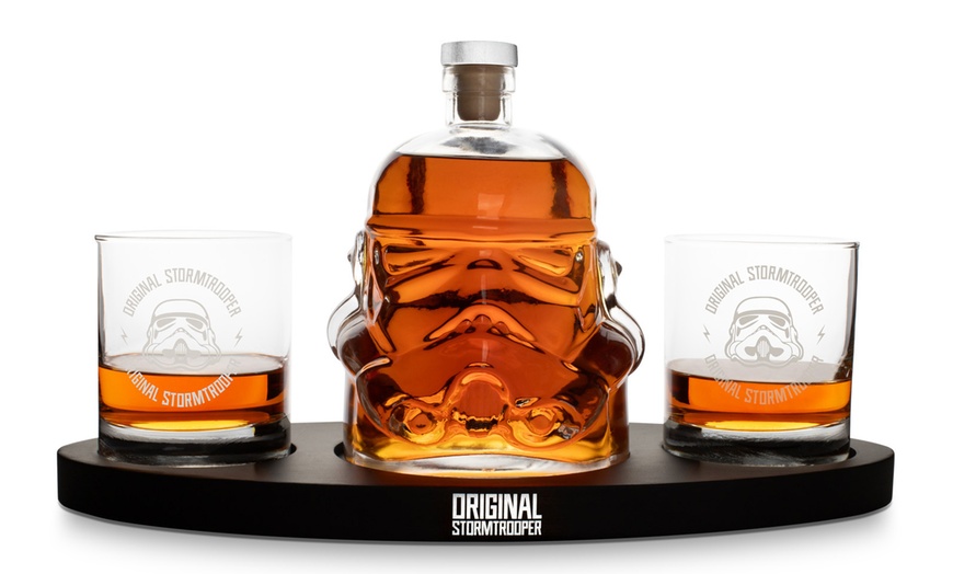 Image 9: You Tec Limited Stormtrooper 3D Beer Glass, Decanter or Tray Set 