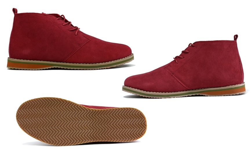 Image 22: Men's Suede Desert Boots