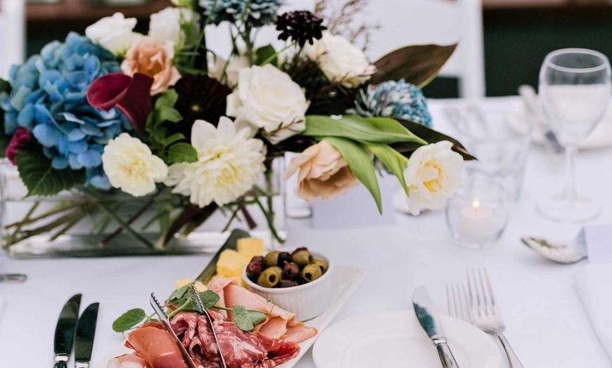 Image 11: Hunter Valley: Olive Grove Queen Room with Charcuterie board