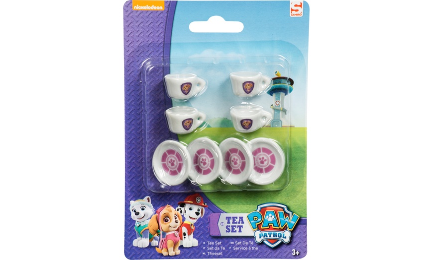 Image 1: Paw Patrol Eight-Piece Tea Set