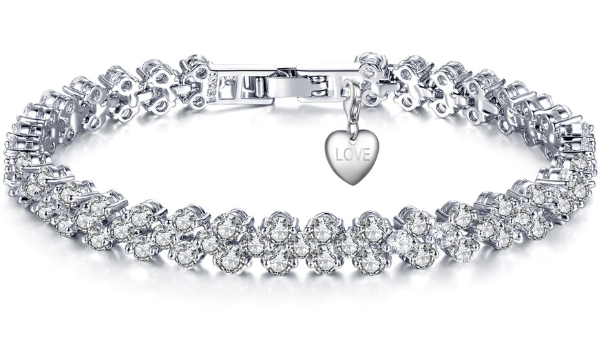 Image 13: Simulated Sapphire Bracelet