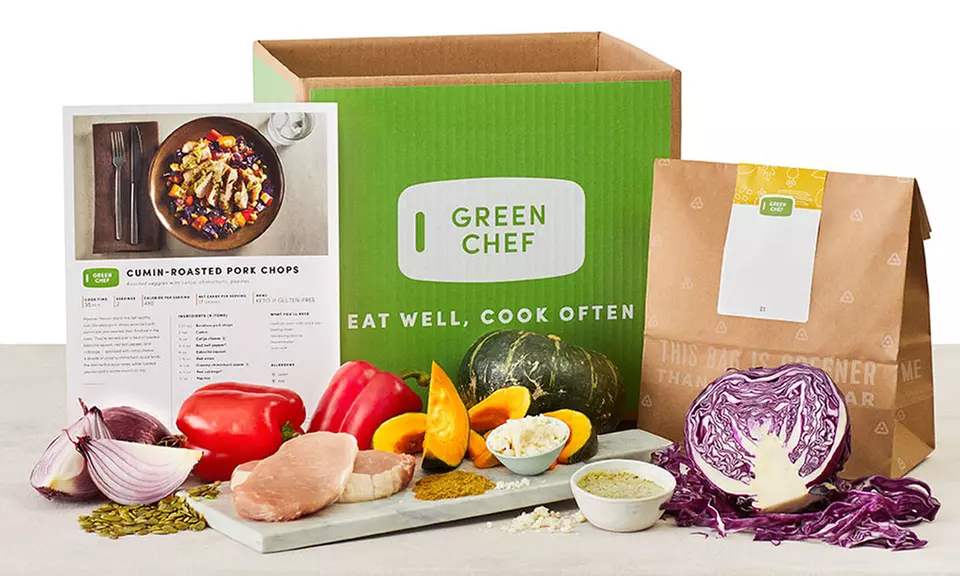 Three Meal Kits for Two or Four People Delivered from Green Chef (Up to 65% Off)  - Primary Image